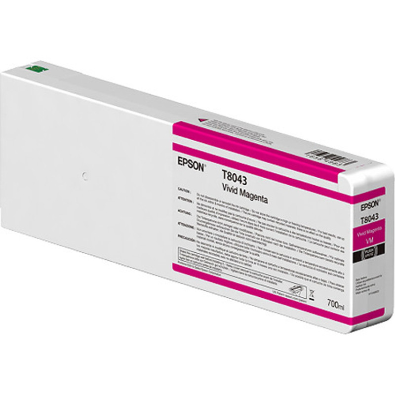 Oem Epson T804 UltraChrome HD Ink Cartridge 700ml - Vivid Magenta