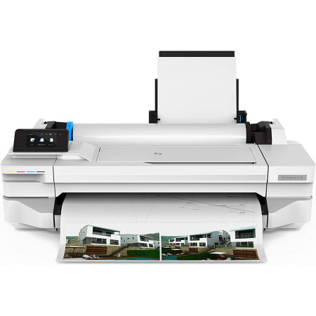HP DesignJet Printer T130 24-inch (A1/A2/A3/A4) Large Format Inkjet Color Printer/Plotter Wi-Fi